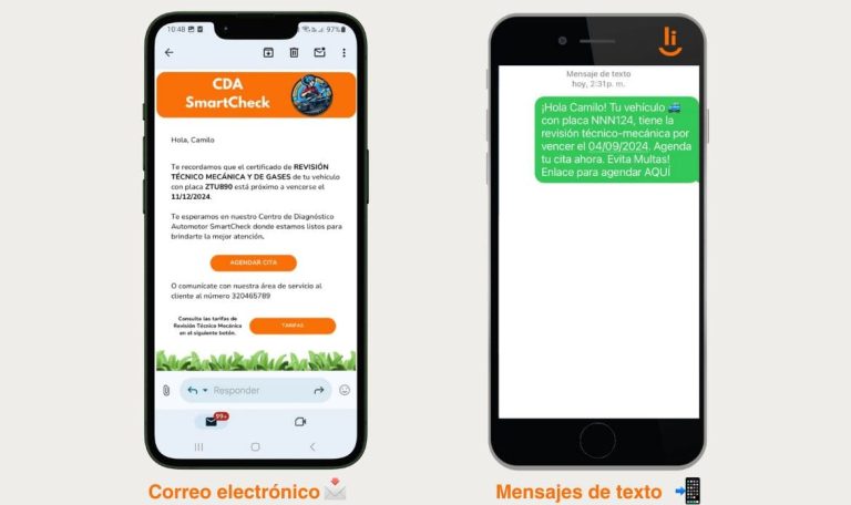 Recordatorios automáticos de Fidelizer Cars